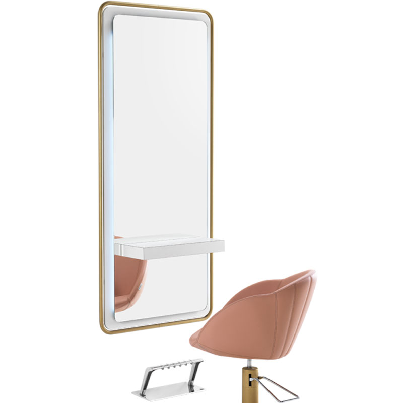 Nadine gold coiffeuse murale